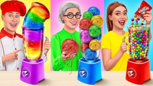 Кулинарный Челлендж# Я против Бабушки # Кулинарная Битва с Едой