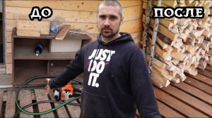 Весна в деревне 🌱 Делаем веранду у бани и чиним сарай