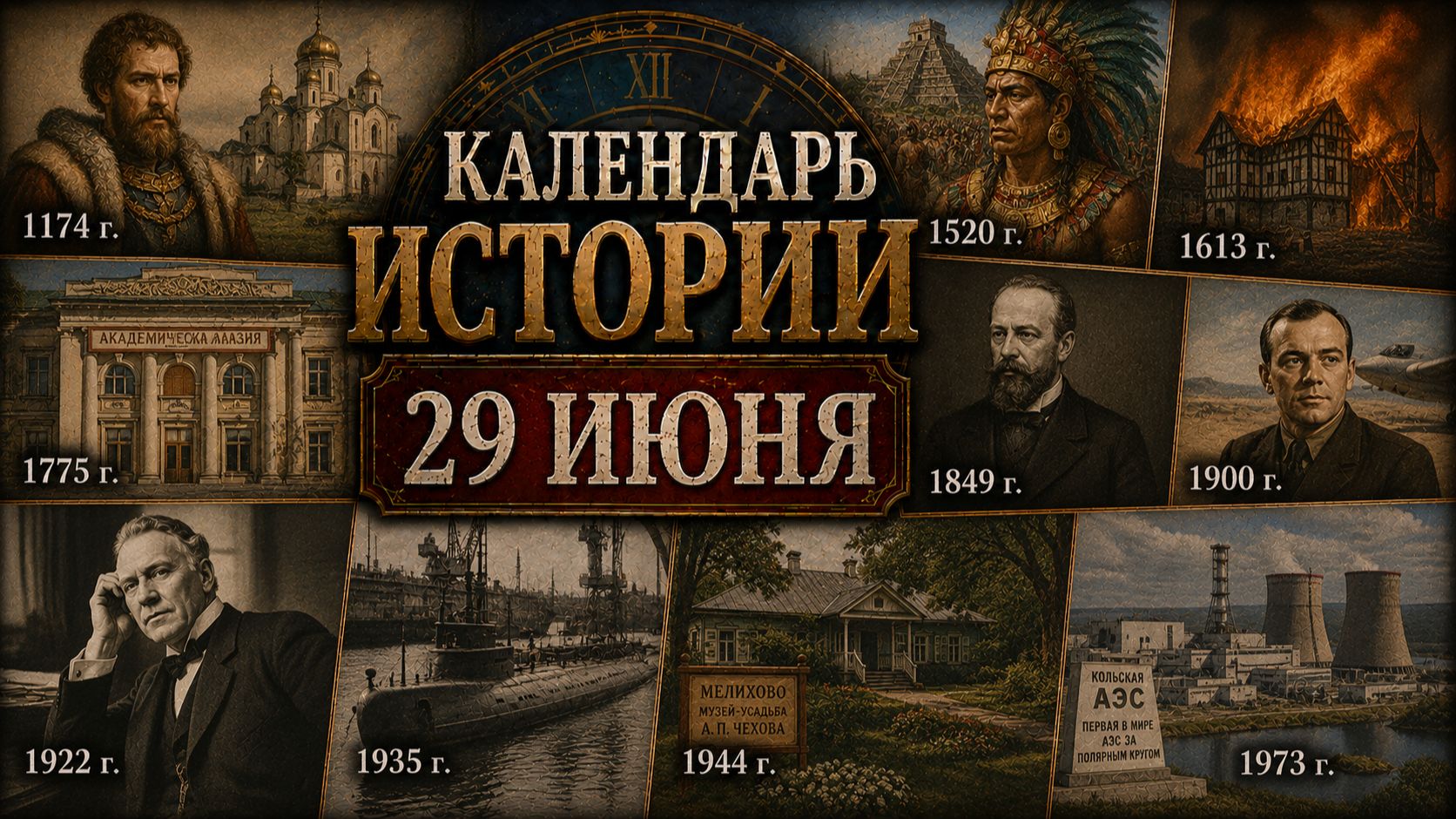 КАЛЕНДАРЬ ИСТОРИИ 29 ИЮНЯ