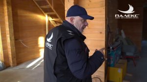 Вот и прошел год! Строительство дома из клееного бруса ПАЛЕКС. 6 часть