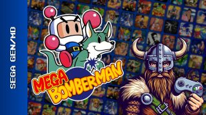 Mega Bomberman [Sega Gen/MD] | Прохождение (Firstru[i]n) СТРИМ С ОРИГИНАЛЬНОЙ КОНСОЛИ