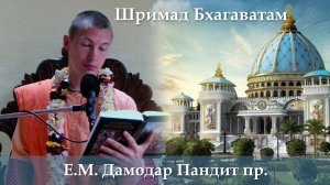 29.06.2026 || Шримад Бхагаватам 11.9.23 | Е.М. Дамодар Пандит пр.