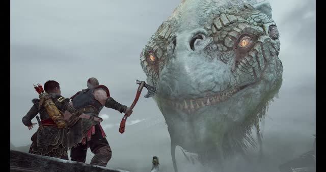 4 God of War - 2018 - неоконченное дело - ключ капитана - падение молота
