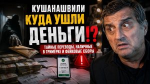 Кушанашвили: Тайные переводы, наличные в гримёрке и фейковые сборы! Куда на самом деле ушли деньги!?