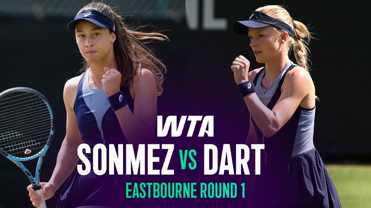 23.06.2026 | Зейнеп Сонмез - Харриет Дарт | Хайлайт | WTA Eastbourne 2026