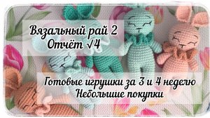 Готовые работы в марафоне «Вязальный рай 2» / Четвертый отчёт / Небольшие покупки