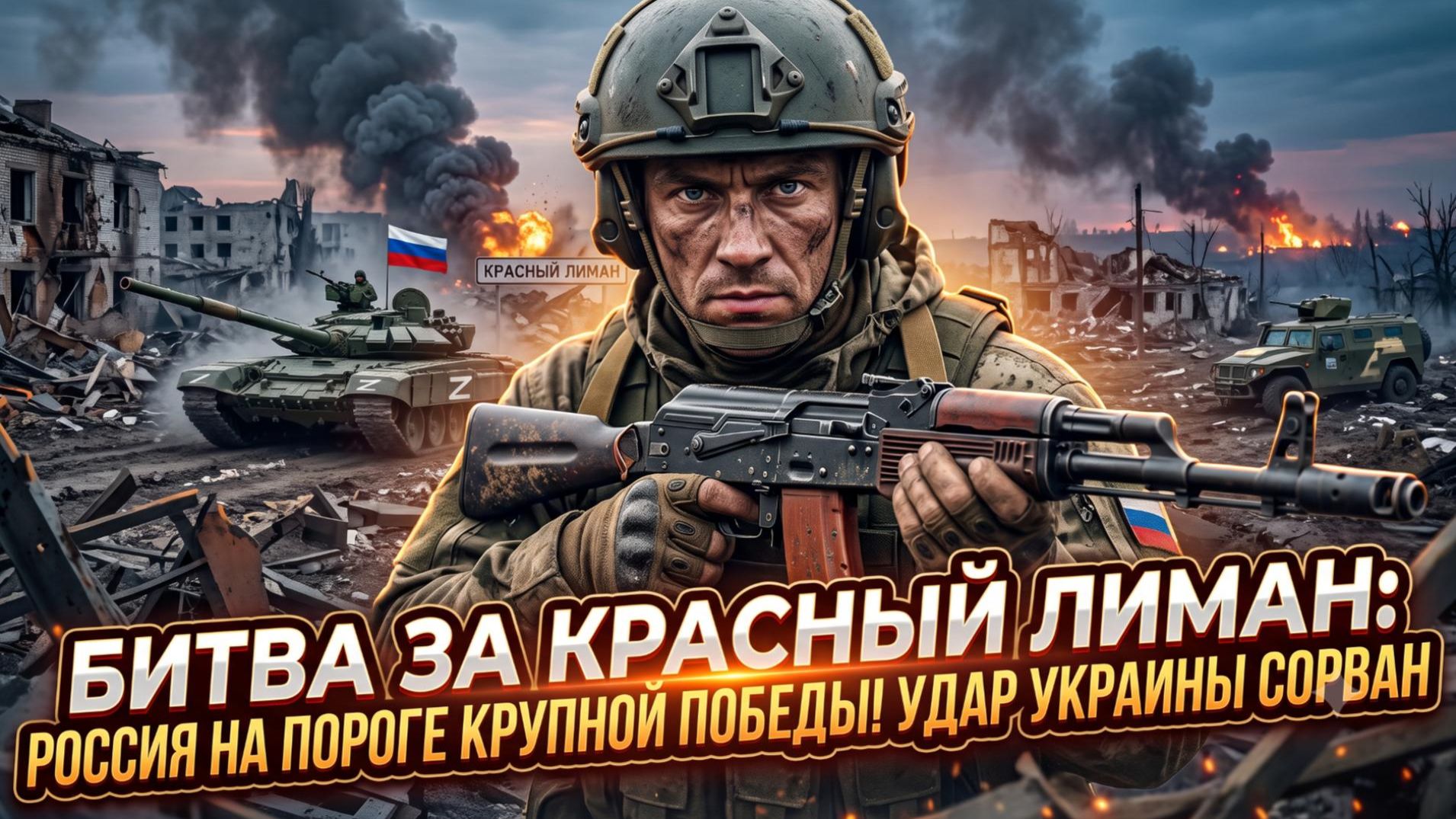 ⚡️ Победа неминуема! Россия сжимает кольцо, ВСУ разгромлены под Лиманом смотреть онлайн