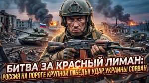⚡️ Победа неминуема! Россия сжимает кольцо, ВСУ разгромлены под Лиманом