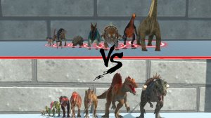 АРБС МОЛОДЫЕ ДИНОЗАВРЫ ПРОТИВ СТАРЫХ — БИТВА 🦕⚔️🦖💀