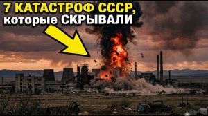 7 КАТАСТРОФ СССР, которые СКРЫВАЛИ