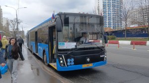 Поездка на автобусе КМ2 м.Пятницкое шоссе-м.Тушинская (165015)