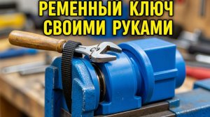 Самодельный ключ из старой металлической полосы своими руками | Мощный инструмент