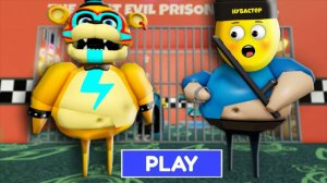 ПОБЕГ ОТ ФНАФ БАРРИ в ROBLOX!