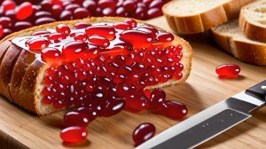ИИ АСМР:  Разрезание кристальных яблок 🍏 фон для расслабления😴