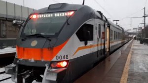Электропоезд ЭП2Д-0048 сообщением Чехов-Москва-Курская