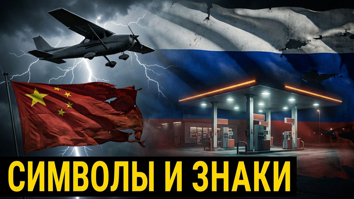 И снова символы и знаки. Китайский самолёт, Украина, Карл 3 смотреть онлайн