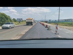 Спасибо услышал и отреогировал сотрудник дорожной службы.