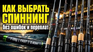 Как выбрать спиннинг и не выбросить деньги — разбор для новичков