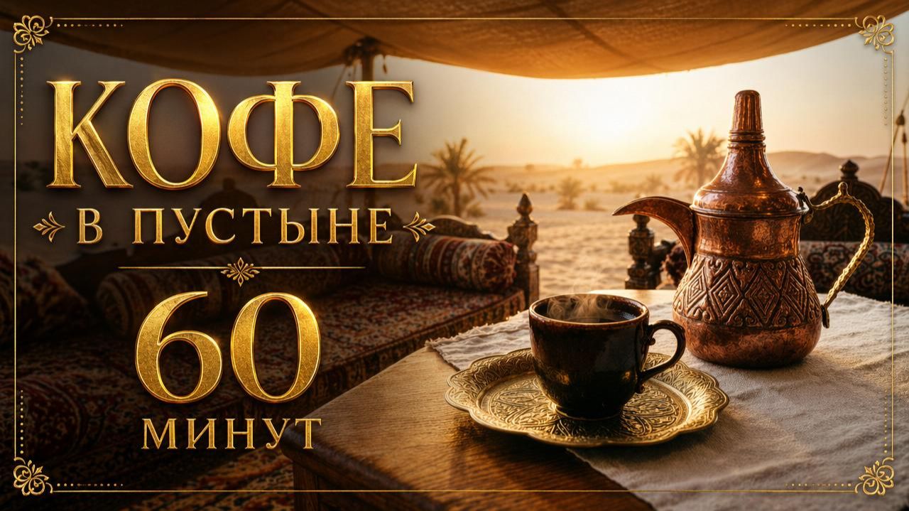 Восточная Спокойная Музыка ☕ Утренний Кофе в Пустыне ☕Фоновая Музыка ☕ Атмосфера Востока Плейслист