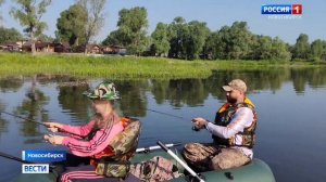 В Новосибирске прошли соревнования рыбаков «На крючке»