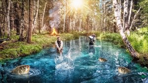 СПАСАЕМ БРОШЕННЫЙ ПРУД в ЛЕСУ и ЗАПУСКАЕМ ТУДА РЫБУ!