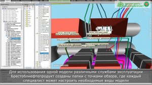 Эксплуатационная модель объекта строительства на базе системы Vitro-CAD