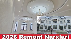 2026-Yil UYNI REMONT QILISH QANCHAGA TUSHADI ? | Уй Ремонт Нархлари