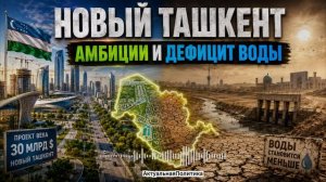 Новый Ташкент за $30 млрд: мегаполис будущего или опасная ставка в эпоху дефицита воды