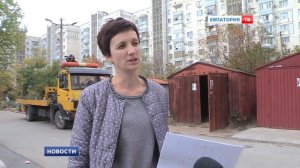 В Евпатории сносят гаражи