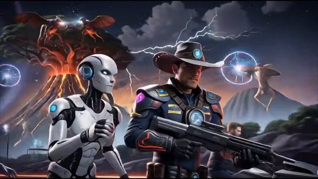 SPACEDISCO 1980 - The agent cowboy and aliens in Planet Vortex (Vortex Space mix) смотреть онлайн