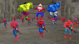 Играем за Человека-паука в ГТА 5 против ИГРЫ КАЛЬМАРА - Ограбление банка на миллион долларов