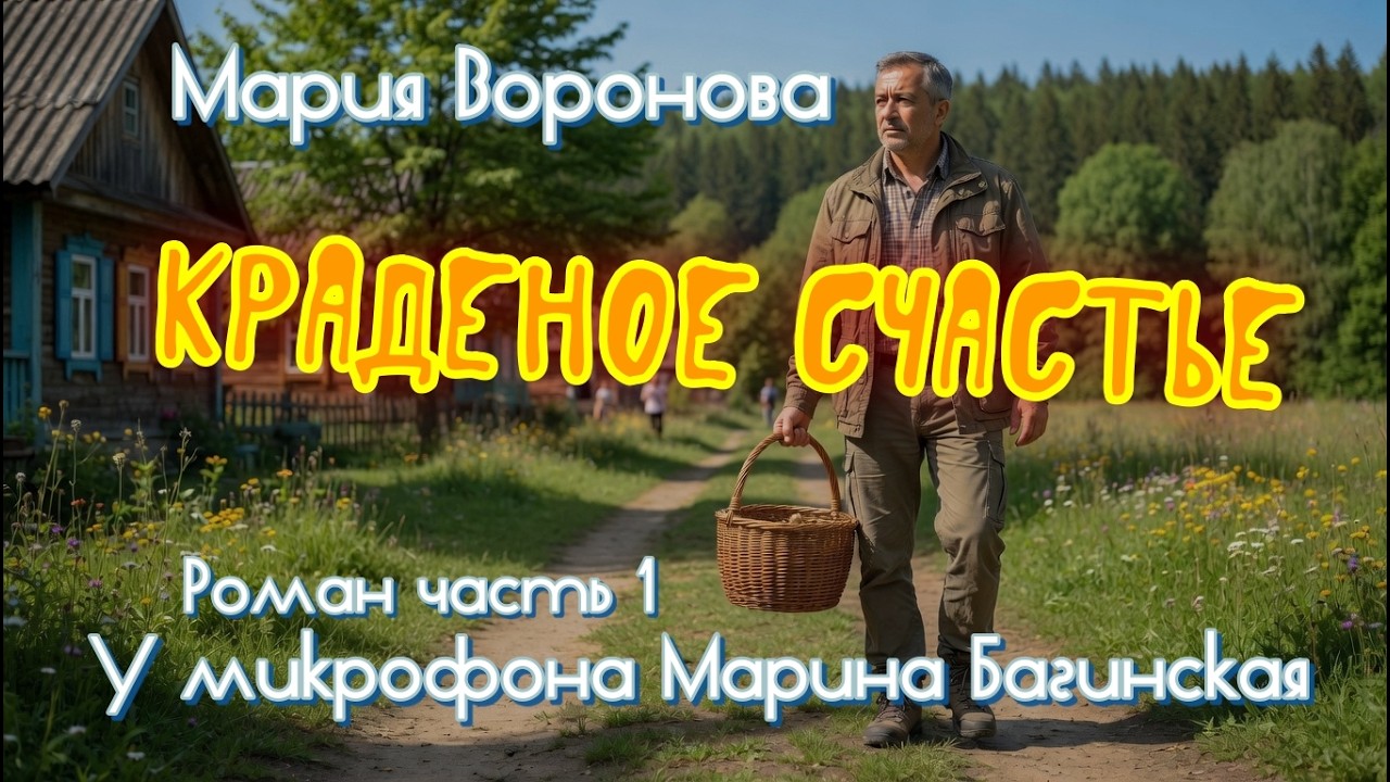 Мария Воронова "Краденое счастье" Роман часть 1 У микрофона Марина Багинская смотреть онлайн