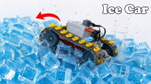 24 часа испытаний 10 машинок LEGO на выживание на местности из кубиков льда