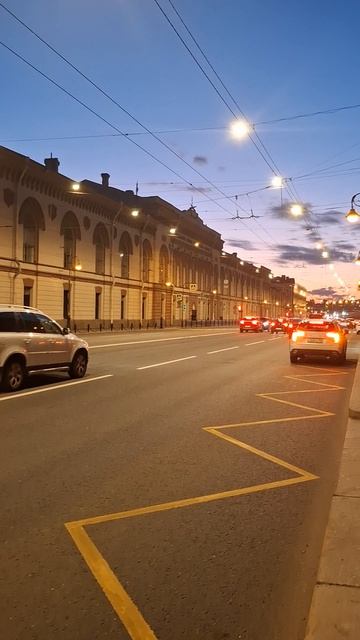 Ночной Питер.