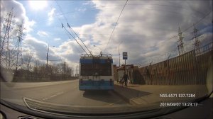 Driving in Moscow city: Кузьминки - Печатники 07/04/2019 (timelapse 4x)