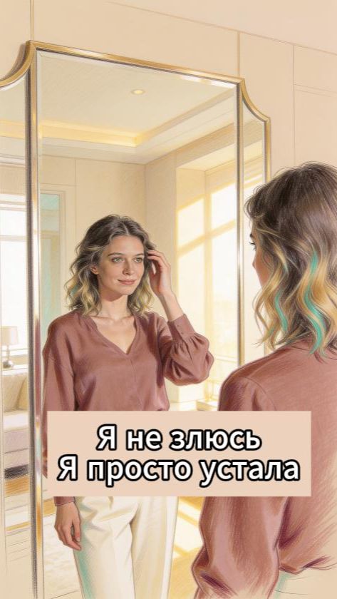 Я не злюсь. Я просто устала