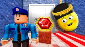 НУБ ГРАБИТ БАНК в ROBLOX!