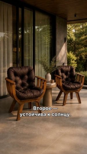 Подушки на террасу — и чтобы не раскисли после первого дождя ☔