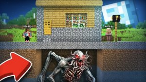 НЕЧТО ЖИВЁТ ПОД ДОМОМ МОЕГО СОСЕДА В МАЙНКРАФТ _ Компот Minecraft