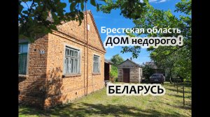 Брестская область. Кирпичный дом недорого! ОБЗОР ДОМА  #беларусь  #belarus #купитьдом #обзордома