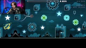 GLEBOSS    прошёл легчайший экстрим демон за час в GEOMETRY DASH