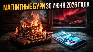 Интернет может отключиться! Разрушительные Магнитные бури сегодня 30 Июня 2026 года
