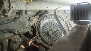 установка сцепления на Даф 105
