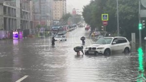 Последствия ливня Екатеринбурге