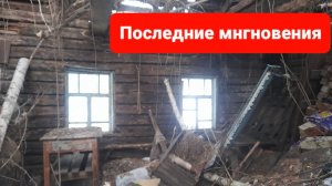 Заброшенная деревня среди полей с  единственным жителем-пчеловодом|Старые дома которые не спасти|