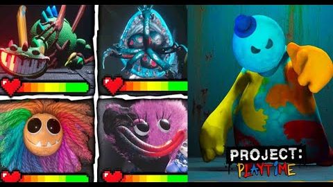 Доуи, Пианозавр, Кисси Мисси — Боссы в игре... (Poppy Playtime 4 VS Project Playtime) смотреть онлайн