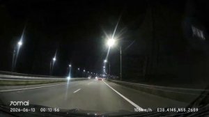 Driving in Moscow agglomeration: Дединово - Москва (Текстильщики) 12-13/06/2026 (timelapse 4x)