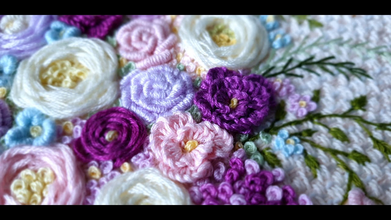 Урок вышивки 3 - Embroidery tutorial 3 смотреть онлайн