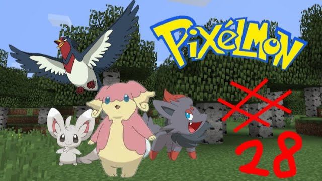 Березняк Чудес! Pixelmon покемоны в майнкрафт