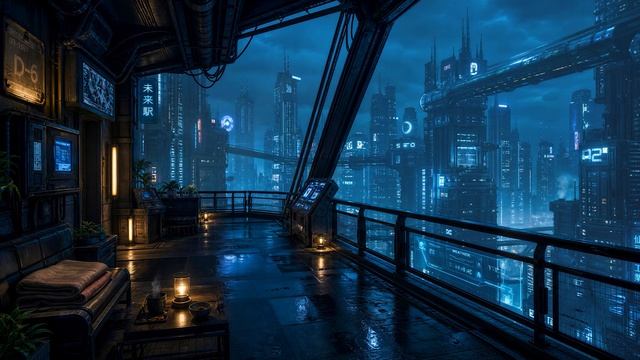 Skydeck D-6： Relaxing Ambient Music from High Above the City